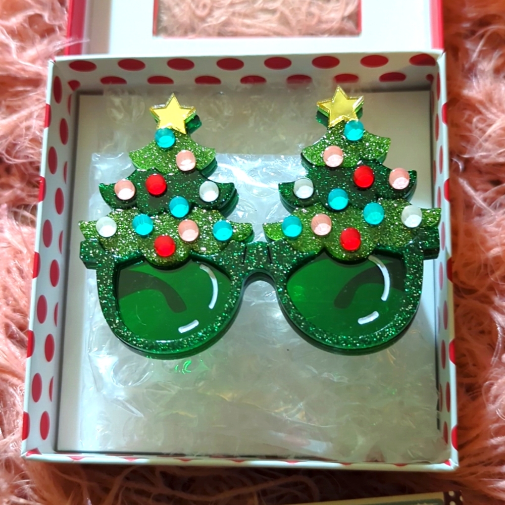 NWT/BOX BROOCH -- from Lipstick & Chrome 😎🎄🎁FEELIN' PINE🎁🎄😎  perfect gift!